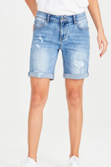 Junk Food Jeans DELLA Shorts - BLUE