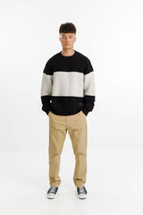 Thing Thing Attic Sweater - Black & White
