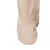 Nature Baby Cotton Stretch & Grow - Rose Dust Pinstripe