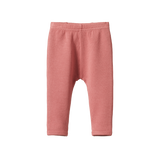 Nature Baby Selby Waffle Pants - Rose Clay