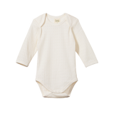 Nature Baby Pointelle L/S Bodysuit