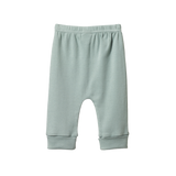 Nature Baby Cotton Drawstring Pants - Lagoon
