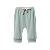 Nature Baby Cotton Drawstring Pants - Lagoon