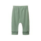 Nature Baby Cotton Drawstring Pants - Lily Pad