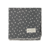 Nature Baby Cotton Baby Wrap - Mini Crescent Moon Grey