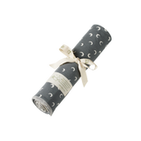 Nature Baby Cotton Baby Wrap - Mini Crescent Moon Grey