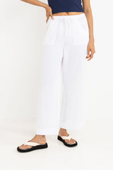 Rhythm Sunshine Beach Pant - WHITE