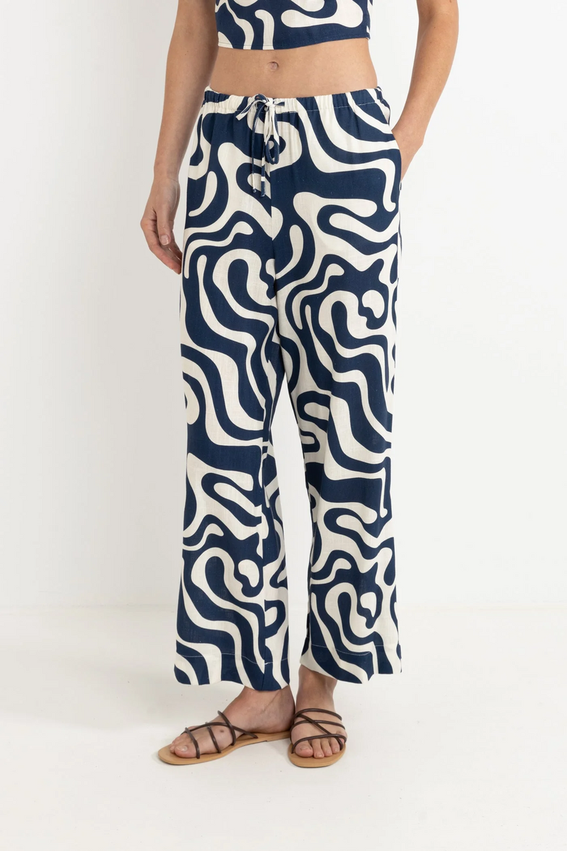 Rhythm Waverly Drawstring Pant - INK