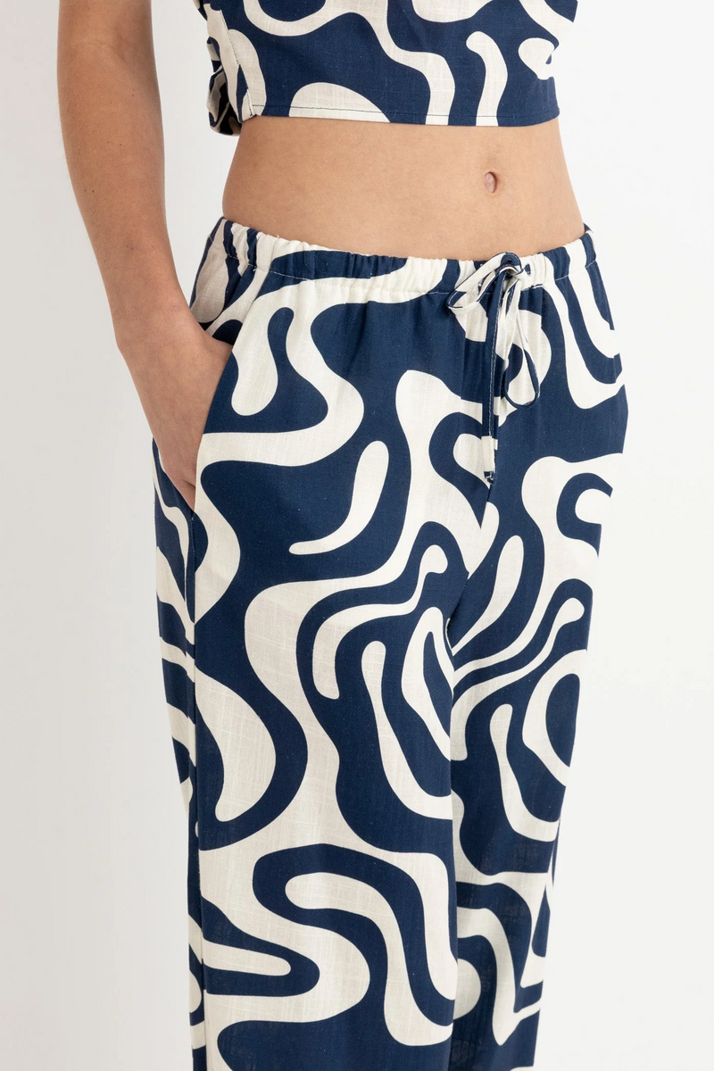Rhythm Waverly Drawstring Pant - INK