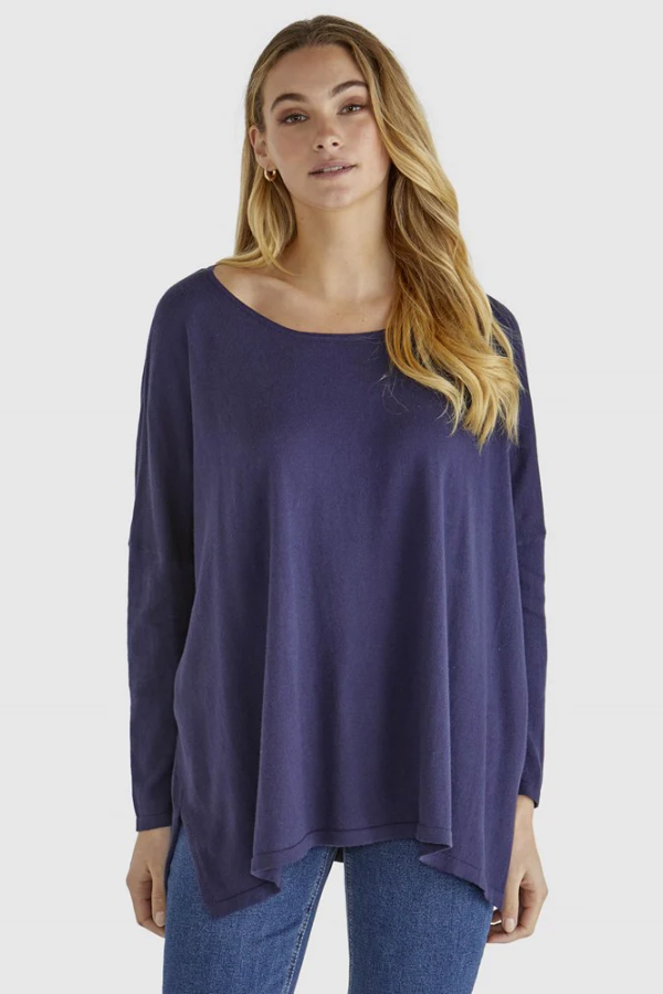 Sass Kahleesi Knit - Navy