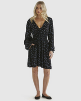 Sass Laurette Dress - Black Ditsy