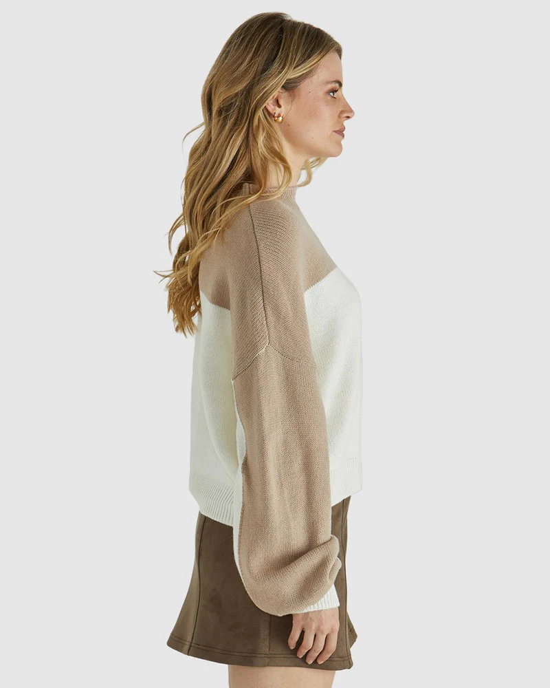 Sass Valery Knit - Oatmeal/Bone