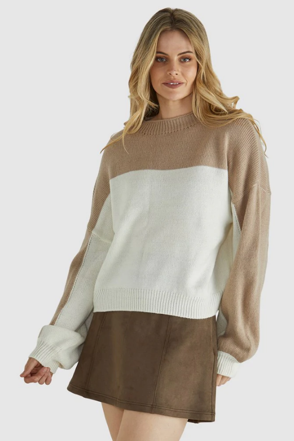 Sass Valery Knit - Oatmeal/Bone