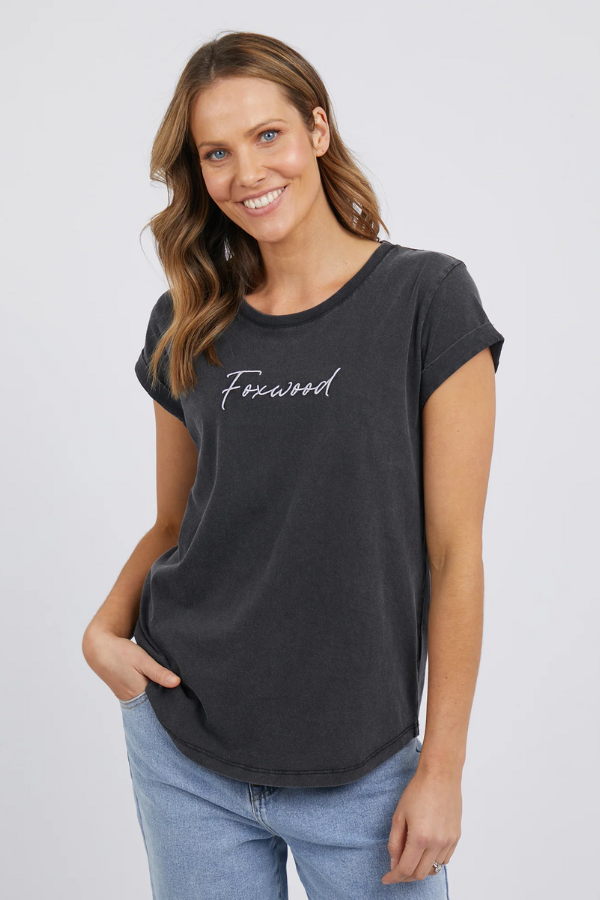 Foxwood Signature Tee - Black