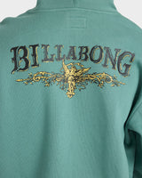Billabong Pure Intentions Pop Hood Top - SEA GREEN