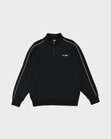 Billabong Spec 73 Polar Zip Mock Neck Fleece Top - BLACK