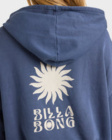 Billabong Vivid Womens Hoodie - CELESTIAL BLUE