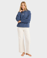 Billabong Vivid Womens Hoodie - CELESTIAL BLUE