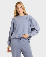 Billabong Saltwashed Kendal Womens Crew - STONE BLUE