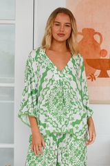 Isabella Dreamcatcher Magdalena Top (MO3504) - AVO GREEN