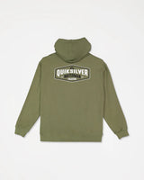 Quicksilver Hook Mens Pullover Hoodie - OLIVE