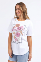 Foxwood In Bloom Tee - White