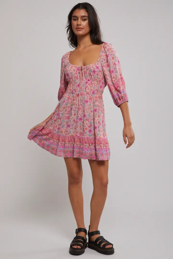 Billabong La Plage Dress - PINK