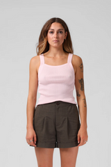 RPM knit Singlet - Baby Pink