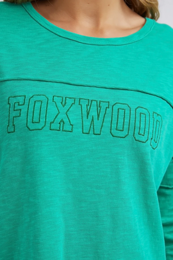 Foxwood Throw On Tee - Green