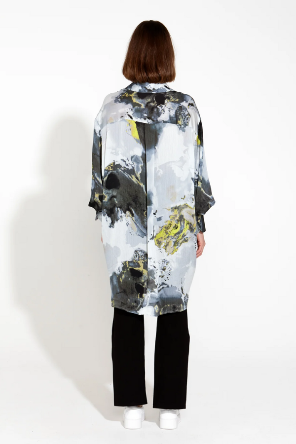 Fate & Becker Transfixed Oversized Shirt - Marble