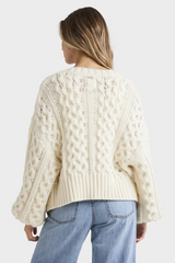 Billabong Montana Cardigan Salt Crystal