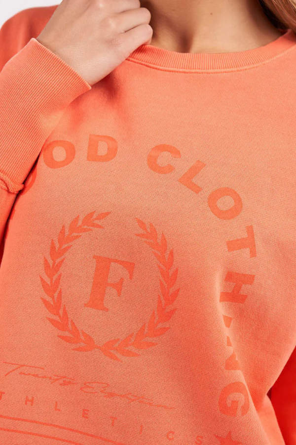 Foxwood Medalion Crew - Peach