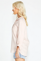 Sass Taylor Long Sleeve Shirt - Blush
