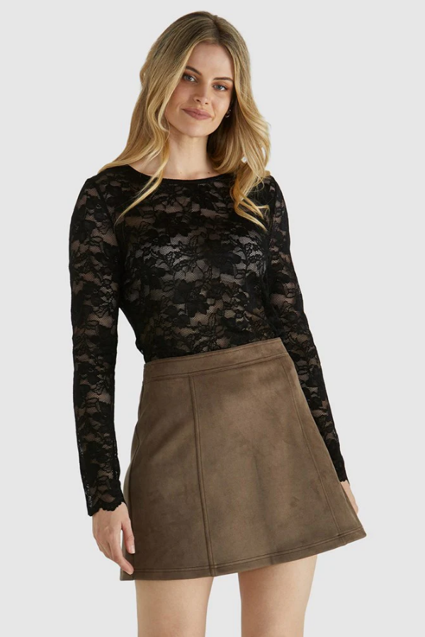 Sass Dove Top - Black