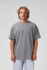 RPM Sanded OS Tee - Grey Wash