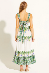 Fate + Becker Perfect World Tiered Maxi Dress - botanical