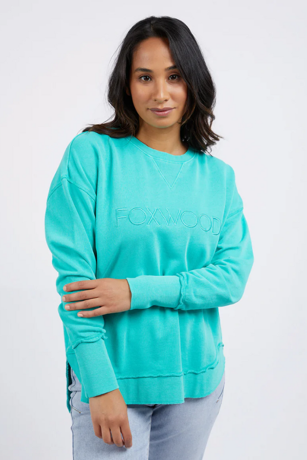 Foxwood Simplified Crew - Teal