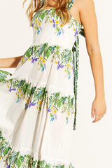 Fate + Becker Perfect World Tiered Maxi Dress - botanical