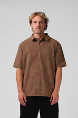 RPM Tart-in SS Mens Check Shirt