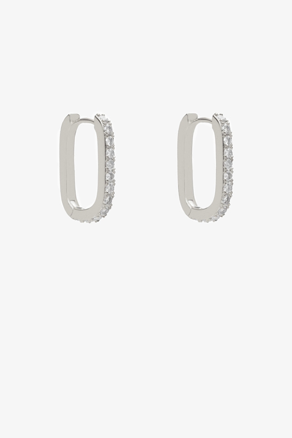 Antler Esme Hoop - Silver