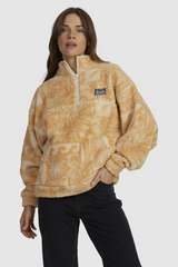 Roxy Jive Talking Sweater - CARAMEL