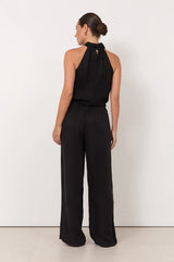 Adorne Kelly Cupro Pant - Black