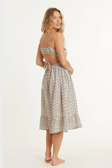 Amuse Breaking Hearts Midi Tank Dress - Casa Blanca