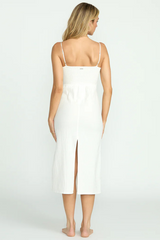 Billabong Crystal Clear Midi Dress - SALT CRYSTAL