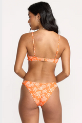 Billabong Josie Have It All Bralette Bikini Top - ORANGE POP