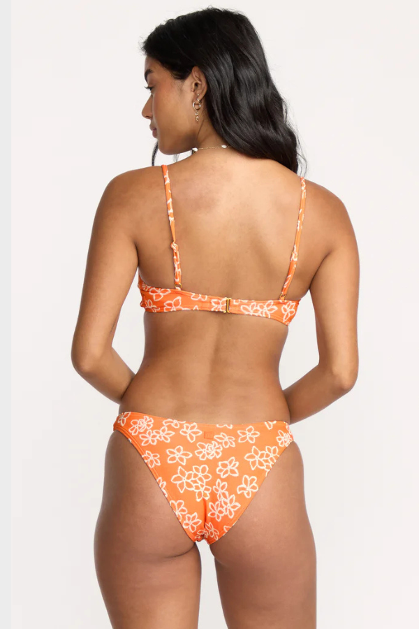 Billabong Josie Have It All Bralette Bikini Top - ORANGE POP