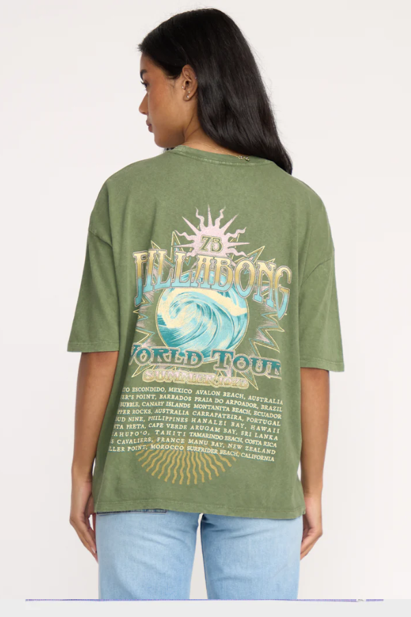 Billabong Take A Tour Womens Tee - LUV ARMY
