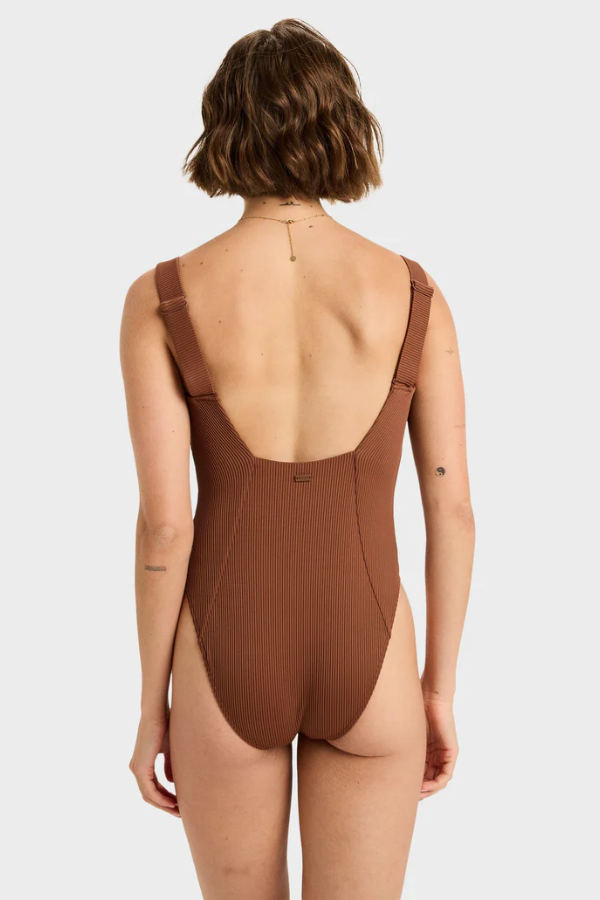 Roxy Rib Roxy Love The Spinner One Piece - TIRAMISU