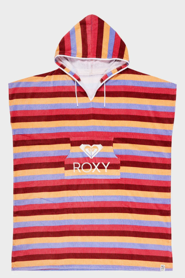 Roxy Ponchito Womens Hooded Towel - PINK COSMOS