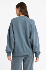 Roxy Heading Out Crew Neck Top - DARK SLATE